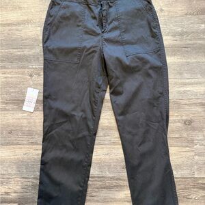 Evereve willow & clay dark grey pants nwt